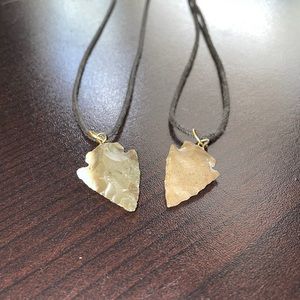 Arrow head necklaces